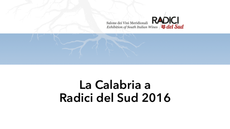 La Calabria di Radici del Sud 2016