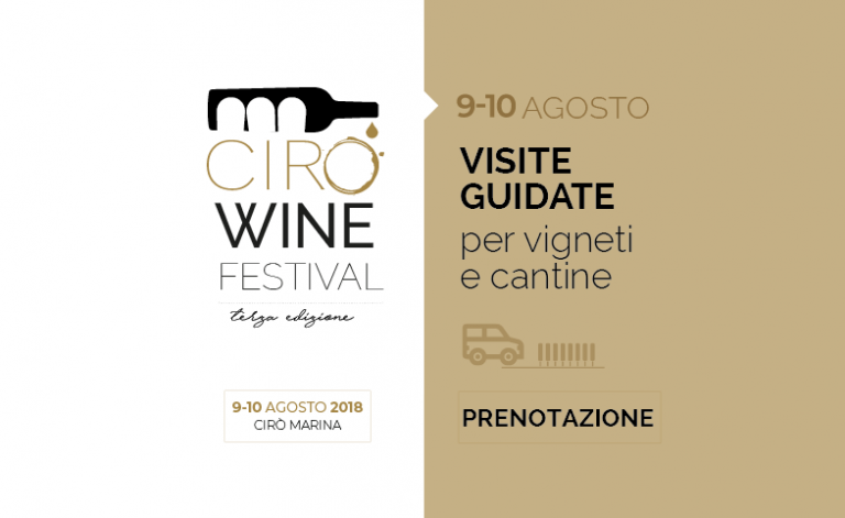 Cirò Wine Festival – Prenotazione visite guidate vigneti e cantine