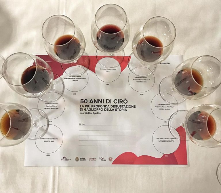 Il compleanno di 50 anni del Cirò al Vinitaly ’19