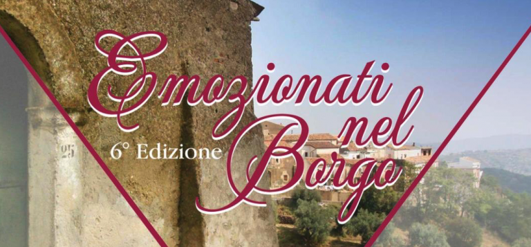 Emozionati nel Borgo, 6 edizione, il 2 agosto a Carfizzi (KR)